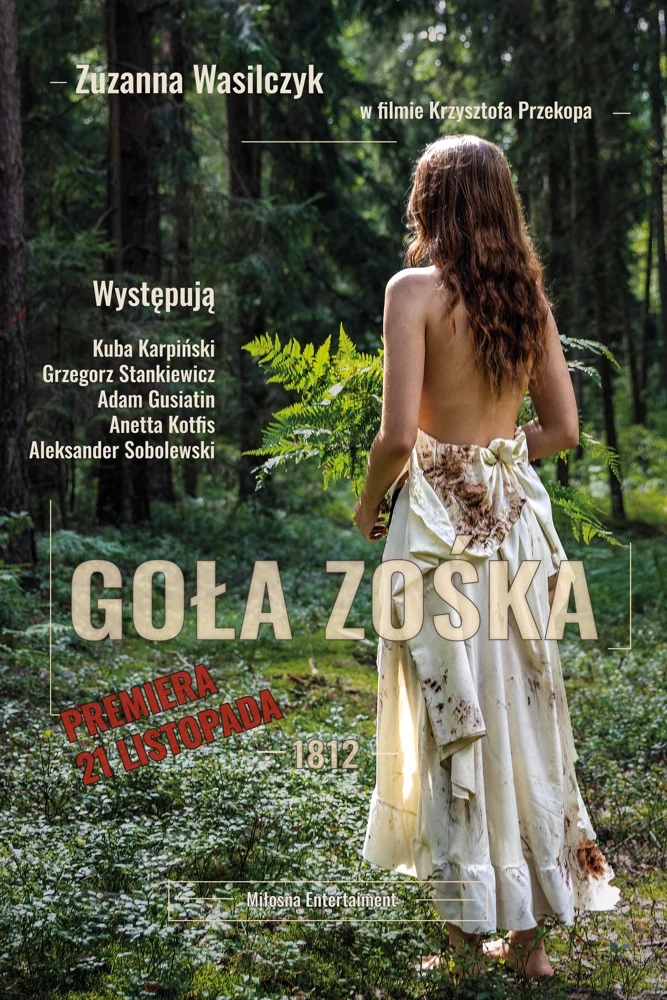 Plakat filmu Goła Zośka