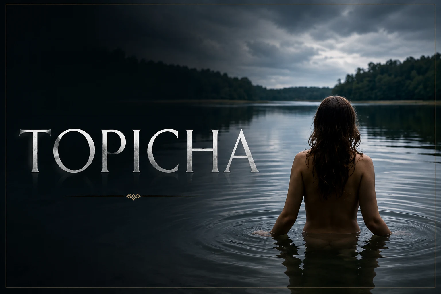 Plakat filmu Topicha: dziewczyna w jeziorze